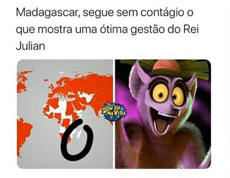 Rei Julian, Julian Madagascar, King Julian, Madagascar, Geek Stuff, Humor, Memes, Art, Humour