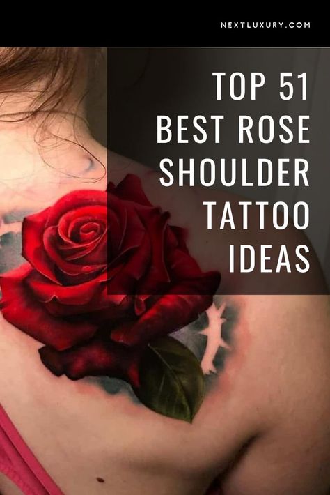 Rose shoulder tattoos are a classic design – particularly in women’s body art – that have enjoyed immense popularity since the 1960’s and 70s. Rose And Butterfly Tattoo On Shoulder, Shoulder Rose Tattoos For Women, Rose Shoulder Tattoos For Women Unique, Back Shoulder Tattoos For Women Unique, Back Shoulder Blade Tattoos For Women, Rose Shoulder Tattoos For Women, Rose Tattoos On Shoulder, Top Of Shoulder Tattoos For Women, Rose Shoulder Tattoos