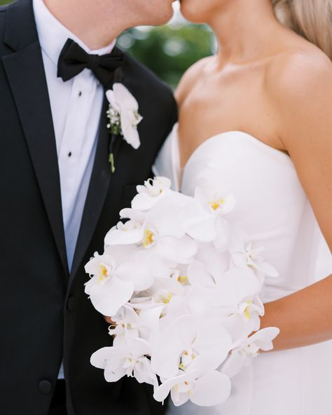 Who would’ve thought an orchid bouquet could take your wedding look to a whole new level? These gorgeous blooms added just the right touch of elegance to Colleen and Connor’s big day 💕 Planner: @kirkbrides @Leigh_kirkbrides Venue: @windowsontheriver Photographer: @julianakaephoto Videographer: @samanthamarievideography Stationery: @minordetailcle Floral: Ashley’s Floral Hair: @hairby_dana Makeup: @makeupbymerideth Jewelry: @mirandasvintagebridal Gown: @radiantbridecle Bridesmaids’ Attire: @d... Bridal Bouquet Orchids, Orchid Bouquet Wedding, Orchid Bouquet, Florals Wedding, Day Planner, Wedding Look, Bouquet Wedding, Day Planners, Floral Hair