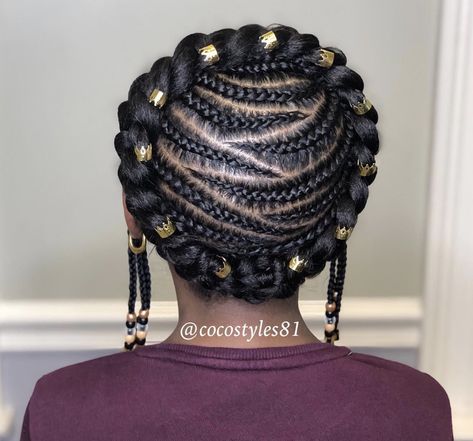 Add intricate braids inside the halo. Halo Braid Natural Hair, Braided Halo Hairstyle, Halo Braids, Black Kids Braids Hairstyles, Halo Braid, Kid Braid Styles, Classy Hairstyles, Toddler Hairstyles Girl, Natural Hairstyles For Kids