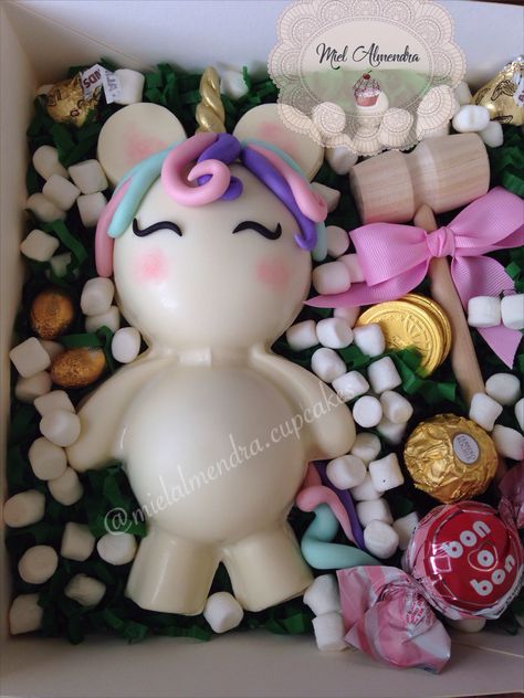 Chocolate Bear Mold, Unicorn Breakable Heart, Smash Bear Chocolate, Breakable Chocolate Bear, Breakable Bear, Unicorn Chocolate, Breakable Hearts, Edible Fruit Arrangements, Chocolate Pinata