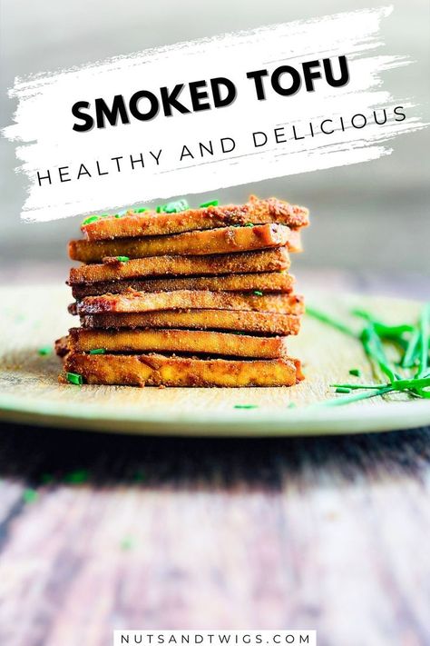 side view of a stack of smoked tofu Recipes With Smoked Tofu, Smoked Tofu Recipe, Smoked Tofu, Tofu Recipes Vegan, How To Press Tofu, Grain Bowls, Marinated Tofu, Tofu Recipe, Grain Bowl