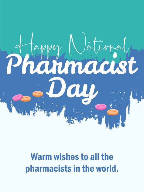 Their passion towards the safety of patients should be followed. Their work ethics are amazing. Today we celebrate them, our heroic pharmacists. Buy them coffee and send them this ecard. Happy Pharmacist Day, Pharmacy Poster, Pharmacist Day, World Pharmacist Day, Pharmacy Art, Work Ethics, Birthday Reminder, Birthday Calendar, Work Ethic