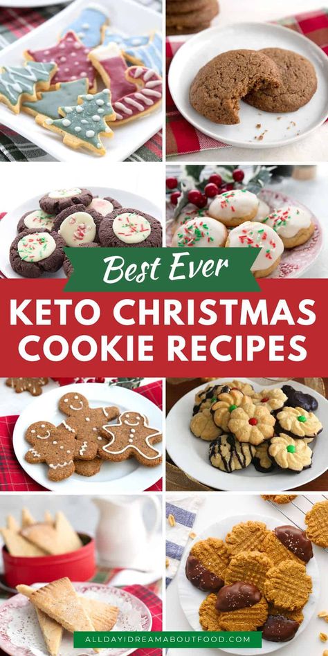 Keto Holiday Cookies, Keto Christmas Baking, Christmas Cookies Shortbread, Keto Gingerbread Cookies, Keto No Bake Cookies, Keto Sugar Cookies, Keto Tea, Low Carb Christmas Recipes, Christmas Keto