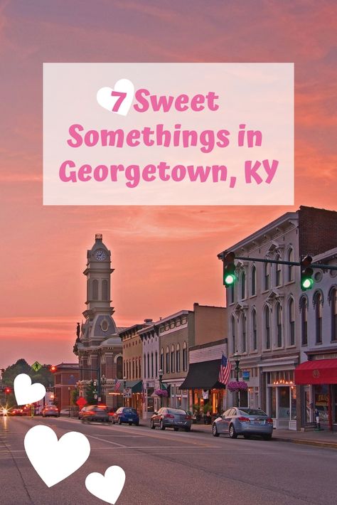 Swoon over these 7 sweet somethings in Georgetown anytime of the year with your Valentine. 💕 Kentucky Tourism, Georgetown Kentucky, Red River Gorge Kentucky, Kentucky Attractions, Kentucky Wedding Venues, Cumberland Falls, Kentucky Horse Park, Kentucky Bourbon Trail, Kentucky Travel