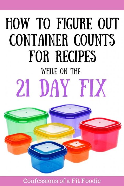 If you ever wondered how to calculate containers for a 21 Day Fix Recipe, especially when cooking a soup, casserole, or a chili where different food groups are mixed together, you are not alone!   The good news is it's very simple! Check out this post to find out how! #21dayfix #21dayfixcontainers #ultimateportionfix 21 Day Fix Plan, 21 Day Fix Breakfast, Beachbody 21 Day Fix, Fixate Recipes, 21 Day Fix Diet, College Food, 21 Day Diet, Beachbody Programs, 21 Day Fix Meal Plan