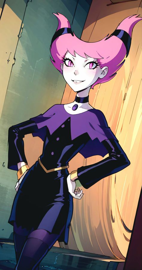 Jinx Fanart Teen Titans, Jinx Dc, Jinx Teen Titans, Old Teen Titans, Titans Fanart, Cartoon Inspiration, Teen Titans Fanart, Teen Titan, Kid Flash