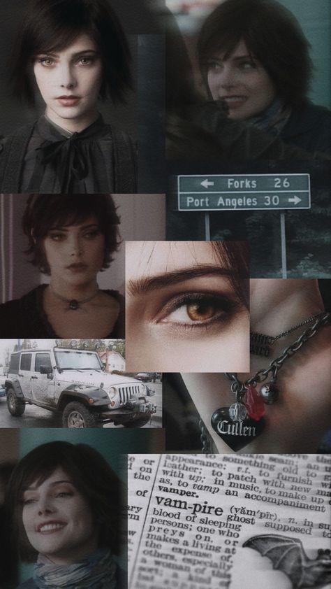 Twight Saga Aesthetic Wallpaper, Alice Cullen Wallpaper Aesthetic, Twilight Aesthetic Alice, Alice In Twilight, Twilight Saga Wallpapers, Edward Cullen Wallpaper, Twilight Aesthetic Wallpaper, Alice Cullen Aesthetic, Twilight Cullens