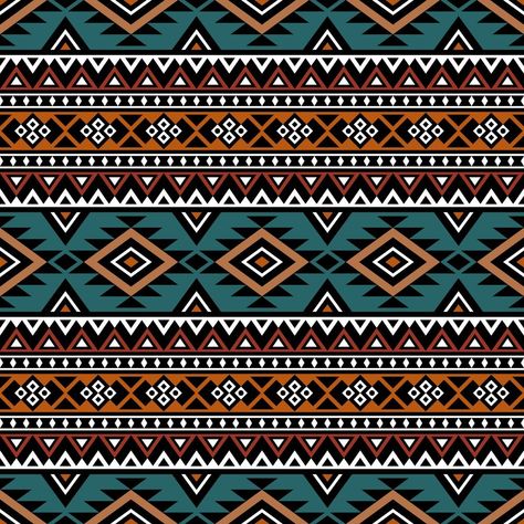 Aztec Ornament, Aztec Pattern Art, Aztec Pattern Design, Typo Logo Design, Aztec Fabric, Navajo Pattern, Folk Print, Vector Wallpaper, Geometry Pattern