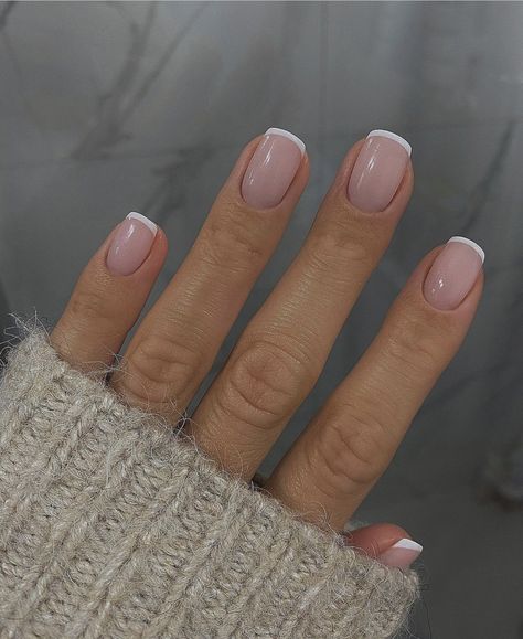 Natural Nails Manicure, French Manicure Nails, Subtle Nails, Casual Nails, Her Nails, Nagel Inspo, Neutral Nails, Clean Nails, Manicure Y Pedicure