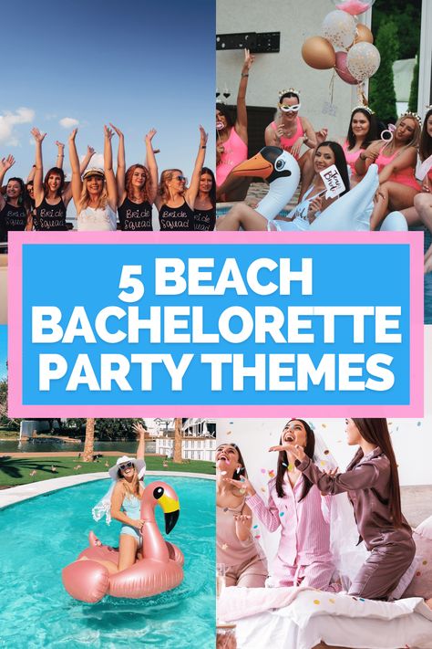 Bachelorette Beach Party Ideas, Beach Bachelorette Party Themes, Beach Bachelorette Party Ideas, Bachelorette Party Beach Theme, Flamingle Bachelorette Party, Bachelorette Beach Weekend, Flamingle Bachelorette, Summer Bachelorette Party, Beach Bach