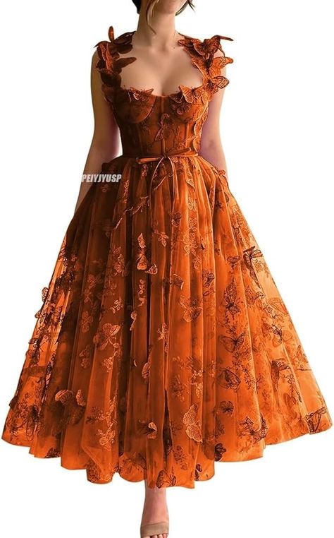 Burnt Orange Wedding Dress, Orange Princess Dress, Burnt Orange Prom Dress, Orange Formal Dress, Burnt Orange Dresses, Orange Party Dresses, Orange Formal Dresses, Orange Evening Dresses, Orange Dress Wedding