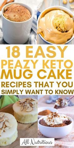 Low Carb Mug Cakes, Mug Cake Recipes, Keto Mug, Medicine Tips, Cake Mug, Low Carb Cake, Keto Mug Cake, Burnt Food, Dessert Aux Fruits