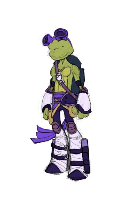 Tmnt Redesign, Tmnt Donnie, Ninja Turtle Drawing, Tmnt Donatello, Teenage Mutant Ninja Turtles Movie, Ninja Turtles Movie, Donatello Tmnt, Usagi Yojimbo, Teenage Mutant Ninja Turtles Artwork