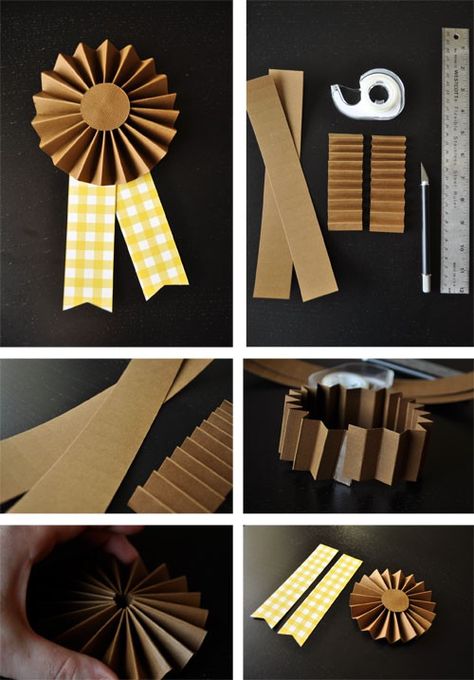 Love this idea, We have tons of RIBBONS, now I can make some of our own. Prize Ribbon, Horse Birthday Party, Award Ribbons, Horse Birthday Parties, Party Girlande, Paper Rosettes, Horse Party, Horse Birthday, Horse Crafts