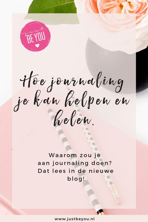 Hoe journaling je kan helpen en helen Prompts Journaling, Notes Journal, Motivation Goals, Just Be You, Bullet Journals, Life Inspiration, Art Journal, Bullet Journal, Quotes