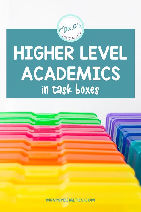 High School Task Boxes Special Education, 3rd Grade Task Boxes, Ela Task Boxes, High School Task Boxes, Middle School Task Boxes, Math Task Boxes Special Education, Diy Task Boxes For Special Education, Special Ed Task Boxes, Task Boxes For Special Education Free