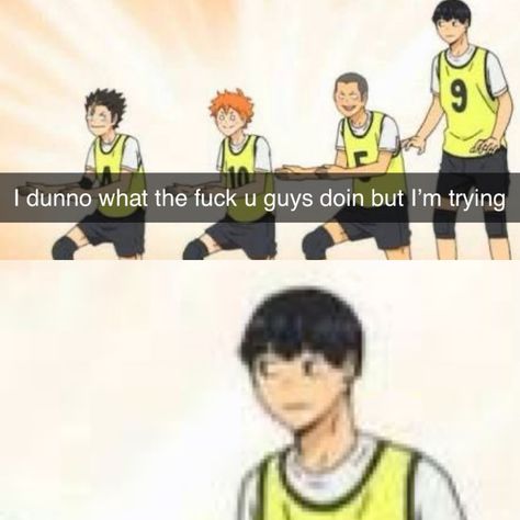 Kageyama Funny, Kageyama Tobio Fanart, Haikyuu Memes, Haikyuu Meme, Haikyuu Kageyama, Haikyuu Funny, Haikyuu 3, Kageyama Tobio, Haikyuu Manga