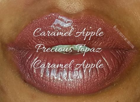 Caramel Apple/Precious Topaz LipSense COMBO on Chocolate. . https://www.facebook.com/groups/LipsForDaysWithDevon/ . #caramelapple #precioustopaz #red #pink #brown #combo #red #blue #darkblue #mix #compare #matte #shimmer #frost #womenofcolor #makeupforblackwomen #lipsense #lipsfordayswithdevon #magic #lipstick #lips #senegence #mua #blackwoman #makeup #nongmo #beauty #smudgeproof #kissproof #animalcrueltyfree #longlastingcolor #blackgirlmagic #momproof FB: Lips For Days With Devon Lipsense Colors Chart, Makeup Counter, Senegence Lipsense, Lipsense Colors, Makeup To Buy, Makeup For Black Women, Beautiful Lips, Naturally Beautiful, All Things Beauty