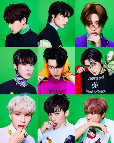 Nct 127 Sticker Concept Photo, Nct 127 Sticker Photoshoot, Nct Sticker Era, Lemonade Packaging, Sticker Nct 127, Nct Poster, Nct 127 Sticker, Nct Sticker, Nct Group