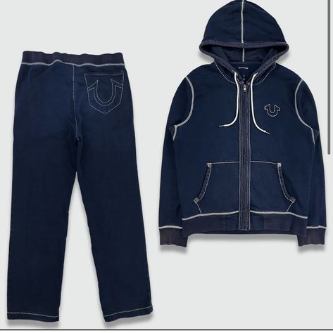 Fits For Guys, True Religion, Nike Jacket, Cool Outfits, Blue White, Athletic Jacket, Navy Blue, Blue And White, Navy