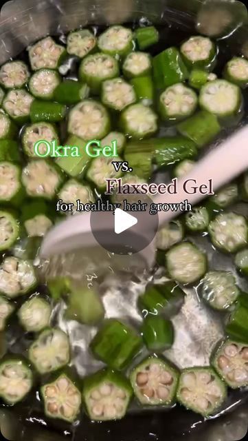 ricewatergirl™ LLC on Instagram: "💚Okra Gel vs. Flaxseed Gel for healthy hair growth🤎

💚Okra:
✨Over 90% water, great moisturizer 
✨Hydrate/condition dry scalp/hair
✨Makes hair shiny/soft
✨Helps detangle hair without causing breakage 
✨Strong smell

🤎Flaxseed:
✨Moisturizes/conditions
✨Strengthen/reduce breakage 
✨Helps repair damaged hair
✨Defines curls/improves manageability 
✨Light scent

🍚Add okra or flaxseed to your next bottle of ricewatergirl or ricewatermale (link in bio 🤩)

💖Follow this account for more healthy hair growth tips and products!🍚✨

✨Shop on: www.ricewatergirl.com to begin your rice water journey.🍚💧💗

#hairgel #flaxseedgel #flaxseed #okra #explore #flaxseedhairgel #okragel #hairgrowthtips #hairgrowth #washdayroutine #washday #naturalhairtreatment #definecurls" Thank God Is Friday, Flax Seed Hair Gel, Okra Water, Ayurvedic Hair Growth, Flaxseed Gel, Natural Hair Treatments, Ayurvedic Hair, Healthy Hair Tips, Defined Curls