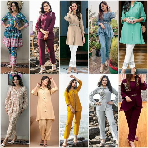 Latest Trendy Cord Set Designs 2023 || Unique Cord Set Different Colours || Cord Set Trend || #style Unique Kurti Designs Style 2023, Trending Cord Sets, Latest Cord Set Designs 2023, Latest Cord Set Designs, Latest Suit Design, Trendy Kurti, Latest Fashion For Girls, Cord Set, Set Designs