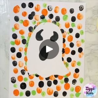 142K views · 221 reactions | Super cute fingerprint ghost craft for Halloween 💀👻🎃....Super easy and engaging craft for the month of October🍁🍂🍁 | Super cute fingerprint ghost craft for Halloween 💀👻🎃....Super easy and engaging craft for the month of October🍁🍂🍁 | By Zippi Kids Corner | Facebook Ghost Arts And Crafts For Preschool, Ghost Art For Preschool, Pre K Ghost Craft, Halloween Ghost Craft Toddlers, Gost Art For Kids, Craft For Halloween, Ghost Craft, Ghost Crafts, Crafts For Toddlers