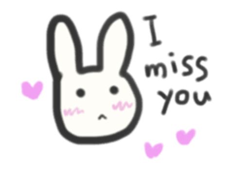 Miss You Too, Love Stickers, I Miss You, I Missed, Miss You, Hello Kitty, Drawings, Quick Saves