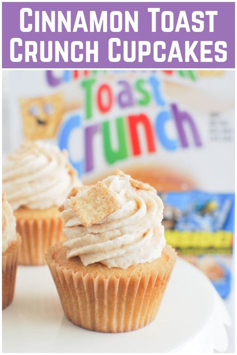 Variety Cupcakes, Cinnamon Toast Crunch Cupcakes, Gourmet Baking, Gourmet Cupcake, Fake Ginger, Cinnamon Cupcakes, Delicious Cupcakes Recipes, Mocha Cupcakes, Cupcakes Recipes