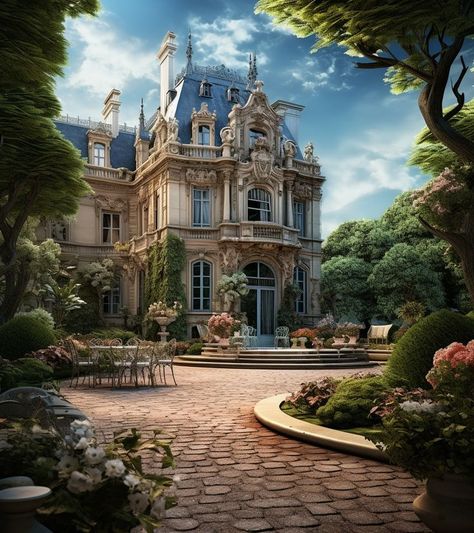 Old Money Life, Storm And Silence, Magical Home, Victorian Mansions, Baroque Architecture, French Chateau, Money Aesthetic, Old Money Aesthetic, My Dream Home