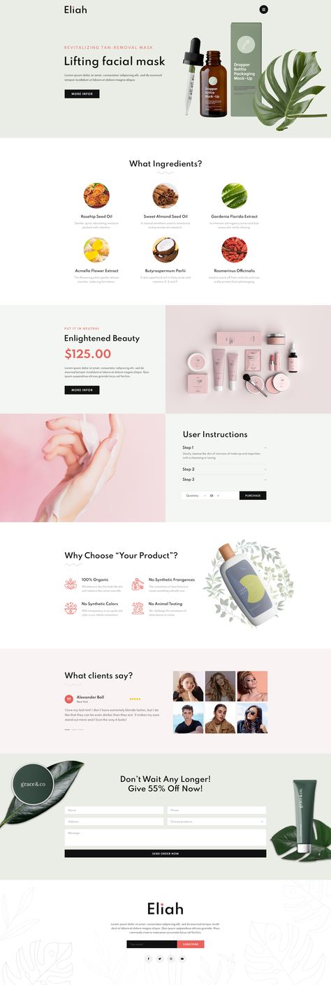 Skincare Website Banner Design, Beauty Products Website Design, Website Cosmetic Design, Beauty Product Website Design, Skincare Web Design, Product Introduction Design, Beauty Banner Design, Cosmetic Website Design, Online Shop Website Design