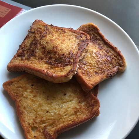 French Toast Aesthetic, Toast Aesthetic, Book Aesthetics, Hair Food, Dessert Drinks, Digital Diary, Meal Ideas, Good Eats, Health Food