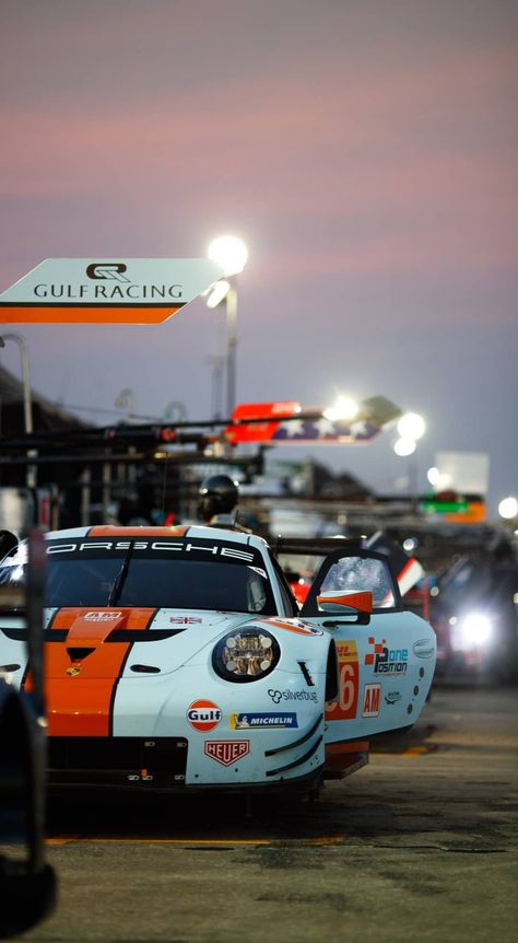 Porsche Motorsport Wallpaper, Le Mans Wallpaper, Motorsport Wallpaper, Gulf Racing, Motorsport Art, Sports Car Wallpaper, Porsche Motorsport, Car Memes, Motorsport Photography