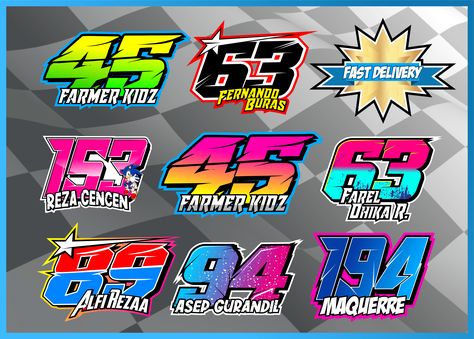 Create racing number, racing team logo, car wash by Ronihardiansah | Fiverr Logo Car Wash, Logo Racing, Motorsport Logo, Number Ideas, Car Sticker Design, Team Logo Design, Adobe Illustrator Graphic Design, Logo Car, Live Screen Wallpaper