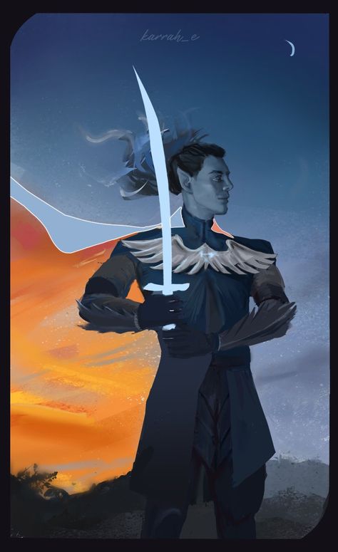 Dorian Storm, Page Of Swords, Critical Role Characters, Swords Tarot, Vox Machina, Critical Role Fan Art, Dungeons And Dragons Homebrew, Critical Role, Voice Actor