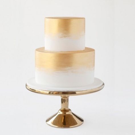 Gold Brushed Cake, Bachelor Party Cakes, Golden Anniversary Cake, Gold Cakes, Wedding Cake Cake, 50th Wedding Anniversary Cakes, 50th Anniversary Cakes, Wild Wedding, Wedding Anniversary Cakes