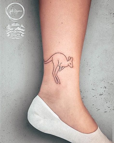 Kangaroo Tattoo, Hand Tattoos For Guys, Arm Tattoos For Guys, Cute Tattoos, Arm Tattoo, Infinity Tattoo, Hand Tattoos, Tattoos For Guys, Triangle Tattoo