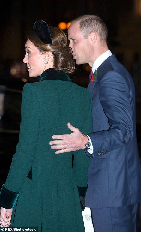 Kate attend Westminster Abbey service | Daily Mail Online Prince Harry Kate Middleton, Prince Harry And Kate, Will And Kate, Kate And Harry, Prince William Family, William E Kate, Prins William, Meghan Markle Prince Harry, Wales Family