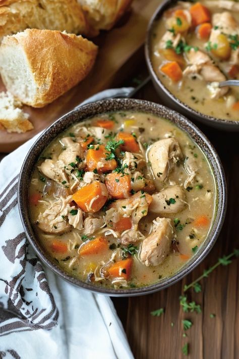 This easy slow cooker chicken stew is perfect for busy weeknights! Simply throw everything in the slow cooker and come home to a delicious, comforting meal.

#SlowCookerChickenStew #EasyDinnerRecipes #OnePotMeals #ComfortFood #WeeknightDinners #ChickenStew #HeartyRecipes #SlowCookedMeals #FamilyDinners #SimpleRecipes Slow Cook Chicken Stew, Chicken Stew Crockpot, Slow Cook Chicken, Slow Cooker Chicken Stew, Easy Slow Cooker Chicken, Stew Chicken Recipe, Slow Cooked Meals, Cook Chicken, Slow Cook