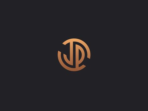 Letter J And P Logo by Tharish Jp Logo Design Letter, J Logo Design Ideas, Jp Monogram, J Logo Design, Letter J Tattoo, Jb Logo, Jp Logo, Logo Design Infographic, Symbole Tattoo