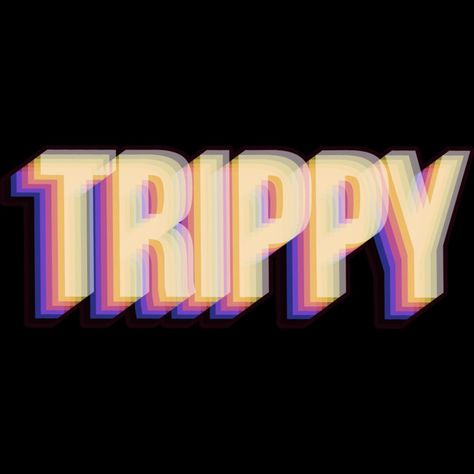 Trippy Typography Graphic Design, Trippy Designs For Shirts, Trippy Shirt Designs, Trippy Tshirt Designs, Trippy Word Tattoo, Trippy Logo Design, Trippy Typography, Trippy Words, Trippy Graphic Design