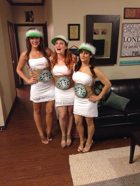 Starbucks cup Halloween costume Starbucks Cup Halloween, Coffee Costume, Starbucks Halloween Costume, Starbucks Costume, Starbucks Halloween, Black Halloween Dress, Starbucks Cup, Holiday Projects, Starbucks Cups