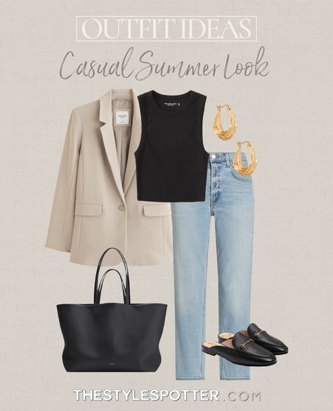 Old Money Blazer Outfit, Jeans Outfit Old Money, Old Money Casual Outfits Summer, Old Money Capsule Wardrobe Summer, Loafers Outfit Jeans, Old Money Date Night Outfit, Old Money Outfits Summer 2024, Gucci Aesthetic Outfit, Summer Loafers Outfit