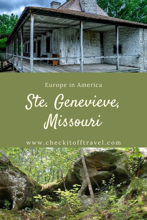 St Genevieve Missouri, Ste Genevieve Missouri, Travel Missouri, Missouri Town, St Genevieve, Midwest Vacations, Missouri Travel, California Trail, Midwest Road Trip