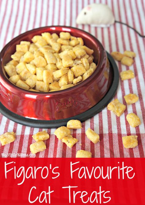 Famous Figaro's Favourite Cat Treats - My 3 Little Kittens Homemade Cat Treats Recipes, Diy Cat Treats, Homemade Cat Treats, Homemade Pet Treats, Pet Treats Recipes, Homemade Cat Food, Banana Cat, Cat Snacks, Homemade Cat