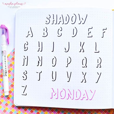 Awesome Bullet Journal fonts to try in your planner right away. Interesting way to bring some more fun and creativity to your Bullet Journal. Simple and fun fonts you can use right away. Cute Journal Fonts, Simple Font Ideas, Lettering Alphabet Fonts Simple, Unique Handwriting Fonts, Font Styles Alphabet Lettering Ideas, Best Hand Writing Fonts, Easy Font Ideas, Cool Fonts To Write In, Journal Writing Fonts