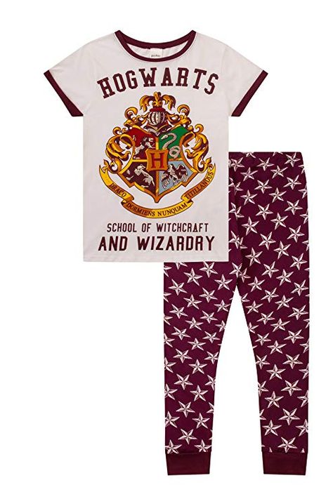 Harry Potter Womens Hogwarts Harry Potter Ladies Pyjamas Harry Potter Christmas Scene, Harry Potter Pjs, Noble Collection Harry Potter, Ladies Pyjamas, Harry Potter Owl, Pajama Short Set, Harry Potter Harry, Harry Potter Girl, Harry Potter Universal Studios