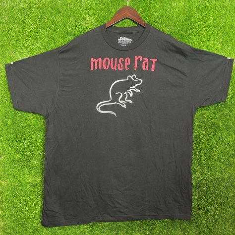 This Officially Licensed Parks And Recreation Tv Show Shirt Showcases The Iconic Mouse Rat Logo. Size 2x With Measurements Of 25" Pit To Pit And 31 1/2" In Length. Officially Licensed Parks And Recreation Merchandise Features The Mouse Rat Logo Size 2x For A Comfortable Fit Measurements: 25" Pit To Pit, 31 1/2" Length Size: Mens Xxl Condition: New Without Tags Rat Logo, Rat Shirt, Mouse Rat, Parks And Recreation, Rats, Comfort Fit, Outfit Ideas, Tee Shirts, Tv Shows