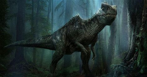 Jurassic world Giganotosaurus | Jurassic Park | Know Your Meme Jurassic World Giganotosaurus, Prehistoric Monsters, Film Jurassic World, Sea Monster Art, Jurassic World Indominus Rex, Dino Rey, Law Of The Jungle, Jurassic Park Movie, Indominus Rex